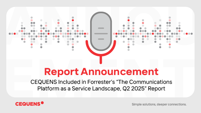 CEQUENS Recognized in 2025 CPaaS Landscape, Q2 2025