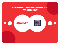 Ahmed Shabrawy announced as winner of the “CIO Leadership Award 2023”
