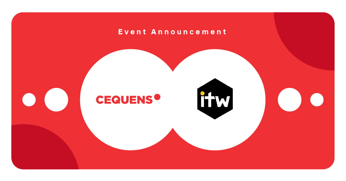 CEQUENS and ITW logos