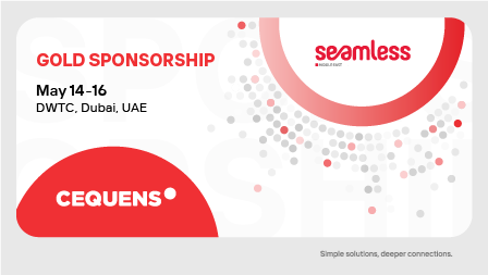 CEQUENS proud Gold Sponsors at Seamless ME in Dubai.