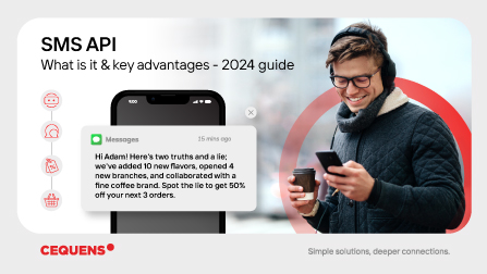 SMS API – What is it & key advantages [2024 guide]