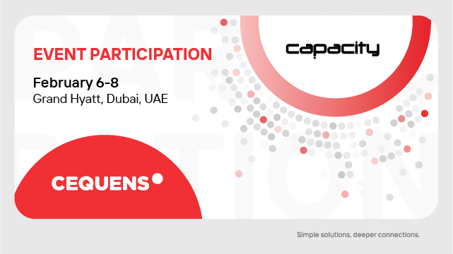 CEQUENS announces participation at Capacity Middle East in Dubai