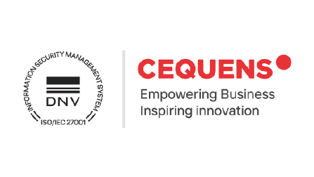 CEQUENS certified with ISO 27001:2013 for data security