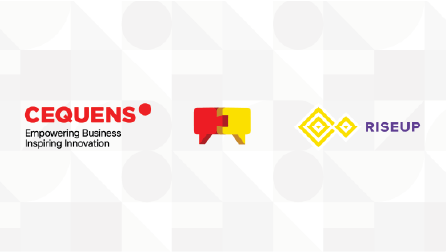 CEQUENS joins RiseUp From Home as an Official Communication Partner