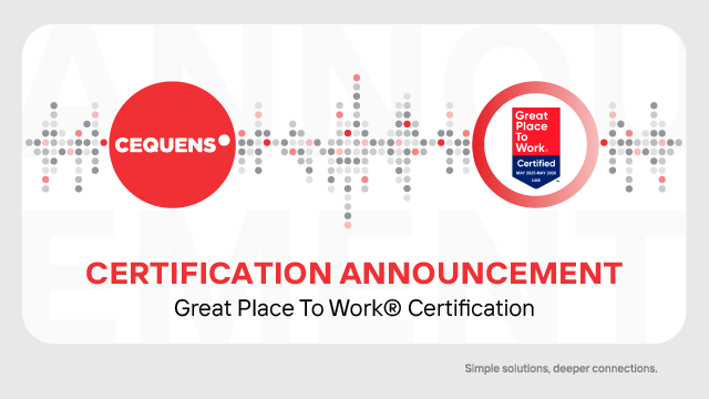 CEQUENS Earns Great Place to Work Certification™