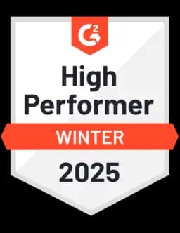 G2 High Performance Badge